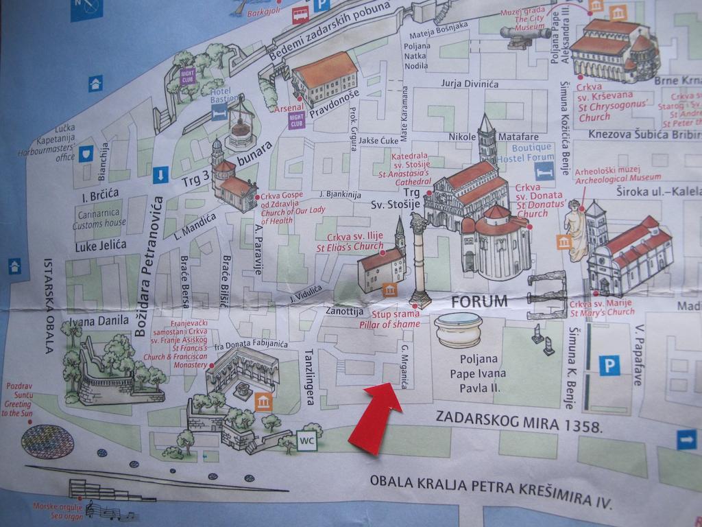 Central Palace Apartment Zadar Zewnętrze zdjęcie